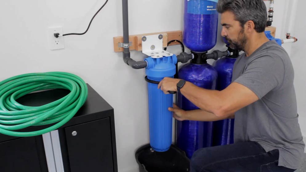 Whole house pre-filter replacement video